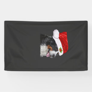 Berner Sennenhund Weihnachts-Shirt Hund Weihnachts Banner