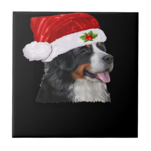 Berner Sennenhund Weihnachts-Shirt Hund Weihnachts Fliese