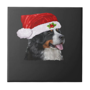 Berner Sennenhund Weihnachts-Shirt Hund Weihnachts Fliese