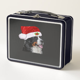 Berner Sennenhund Weihnachts-Shirt Hund Weihnachts Metall Brotdose
