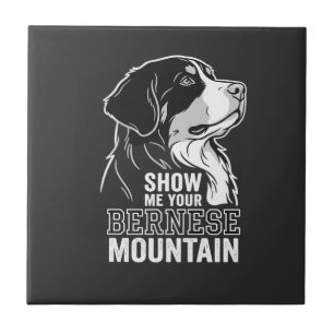 Berner Sennenhund Zeig mir deinen Fliese
