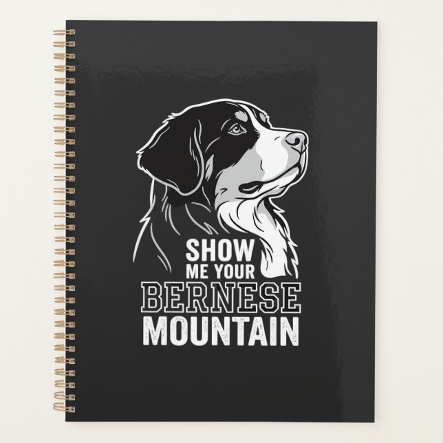 Berner Sennenhund Zeig mir deinen Planer (Vorderseite)