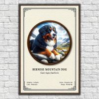 Berner Sennenhund Zoologie-Serie
