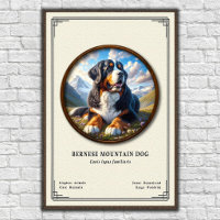 Berner Sennenhund Zoologie-Serie