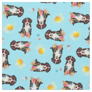 Berner Sommerhund Stoff