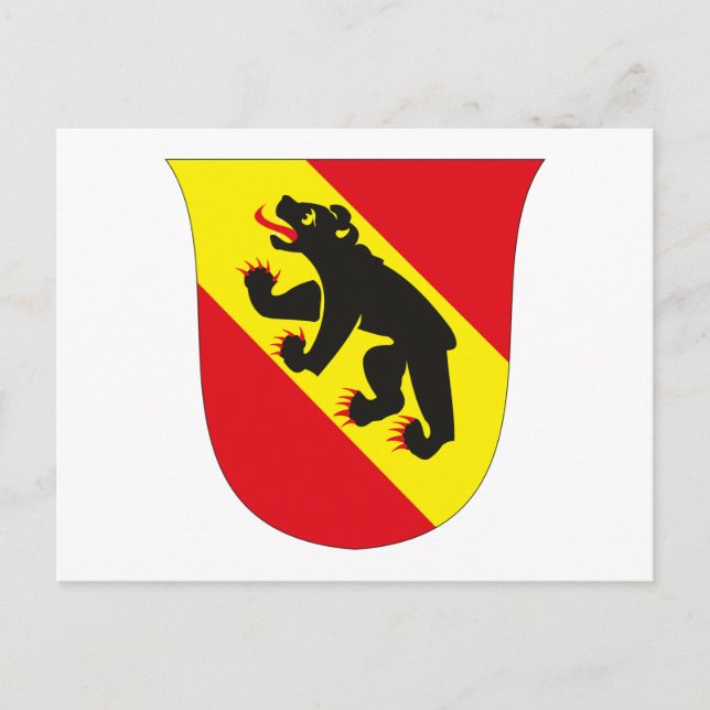 Berner Wappen Postkarte (Vorderseite)