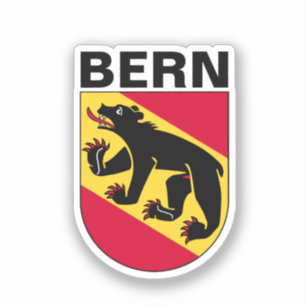 Berner Wappen, SCHWEIZ Aufkleber