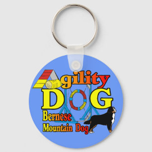 Bernese Agility Gifts Schlüsselanhänger
