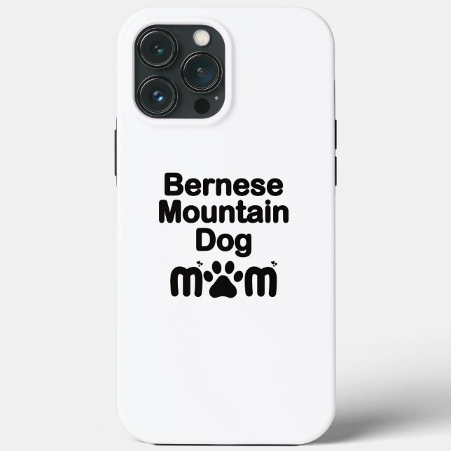 Bernese Dog Mama, Bernese Mama, Berner Dog Mama Case-Mate iPhone Hülle (Rückseite)