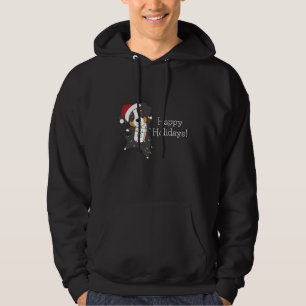 Bernese Frory Christmas Happy Christmas Hunde Hoodie
