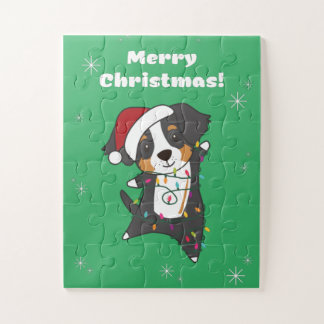 Bernese Frory Christmas Happy Christmas Hunde Jigs