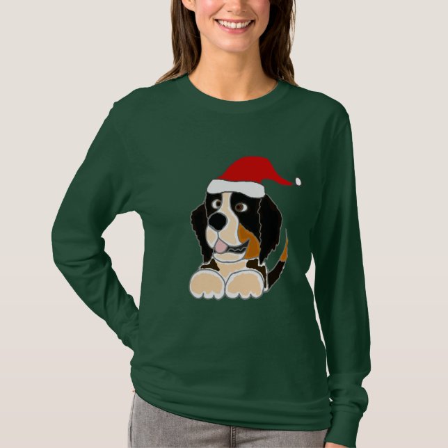 Bernese Gebirgshund in der T-Shirt (Vorderseite)