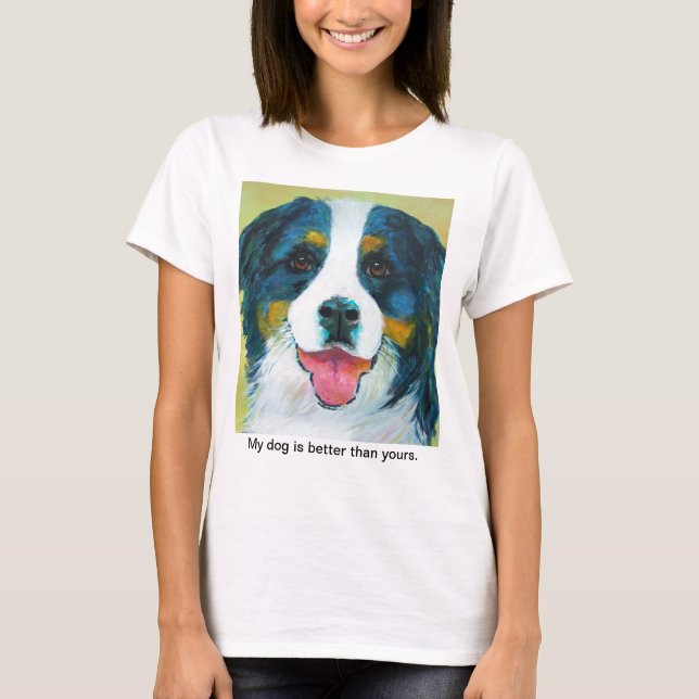Bernese Gebirgshund T-Shirt (Vorderseite)