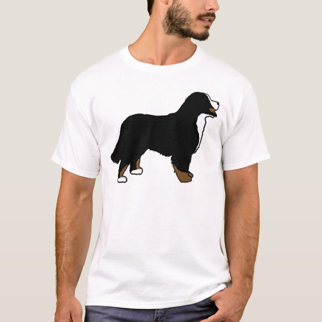 Bernese Gebirgshund Triclolor T-Shirt (Vorderseite)