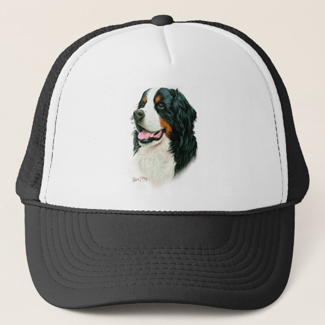 Bernese Gebirgshund Truckerkappe (Vorderseite)