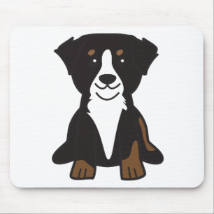 Bernese GebirgshundeCartoon Mousepad