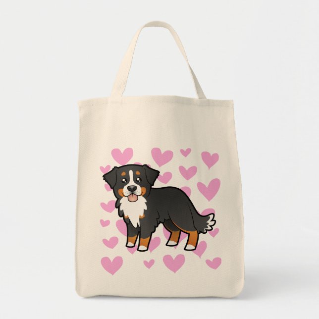 Bernese GebirgshundeLiebe Tragetasche (Vorne)