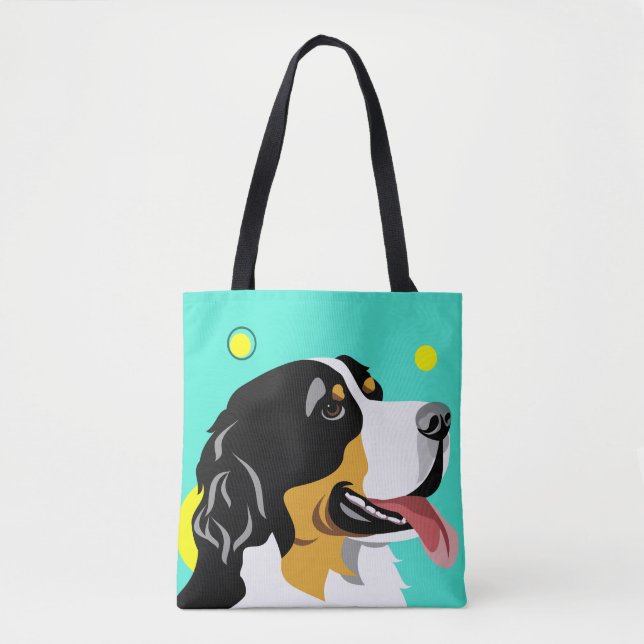 Bernese Gebirgshundeliebhaber-Taschen Tasche (Vorderseite)