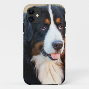 Bernese Gebirgshundeporträt Case-Mate iPhone Hülle
