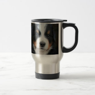 Bernese Gebirgshundewelpenreise-Tasse Reisebecher