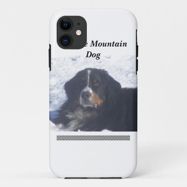 Bernese GebirgshundiPhone Fall Case-Mate iPhone Hülle (Rückseite)