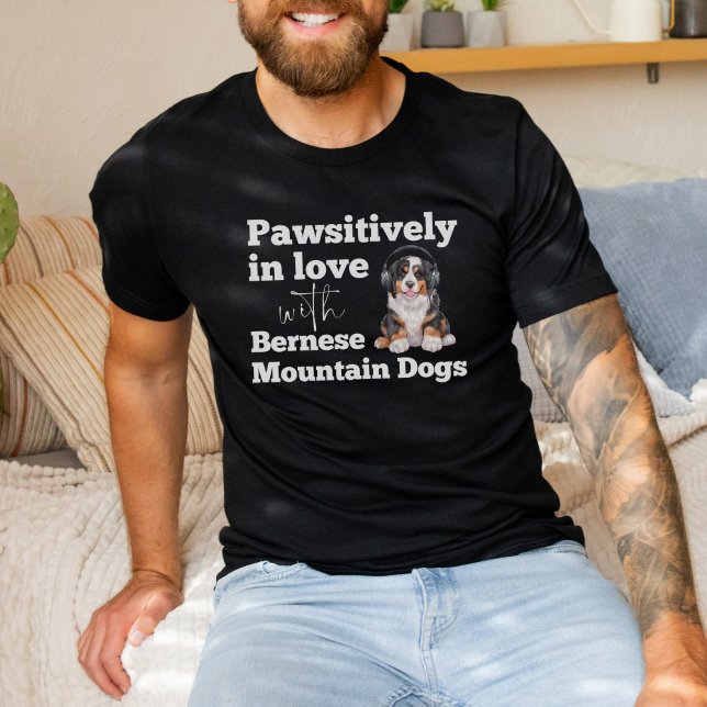 Bernese Lovers, Bernese Mountain Dog T-Shirt (Von Creator hochgeladen)