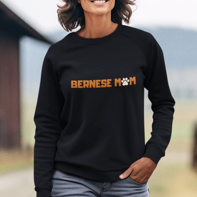 Bernese Mama Geschenk Bernese Mountain Dog Niedlic Sweatshirt (Von Creator hochgeladen)