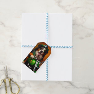Bernese Mountain Bike St. Patrick's Day Geschenkanhänger