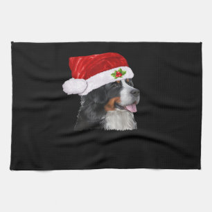 Bernese Mountain Christmas Shirt Dog Christmas Cos Geschirrtuch
