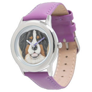 Bernese Mountain Dog 3D Inspiriert Armbanduhr