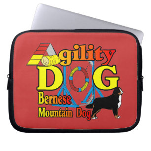 Bernese Mountain Dog Agility Laptopschutzhülle