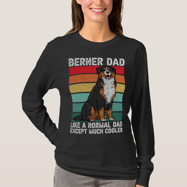 Bernese Mountain Dog Berner Dad T-Shirt (Vorderseite)