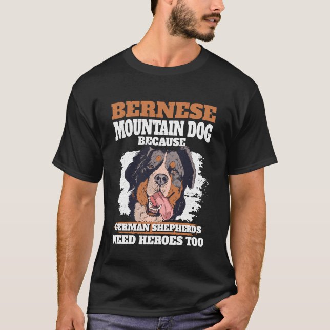 Bernese Mountain Dog Berner Dog T-Shirt (Vorderseite)