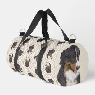 Bernese Mountain Dog Berner Malerei Niedlicher Hau Duffle Bag