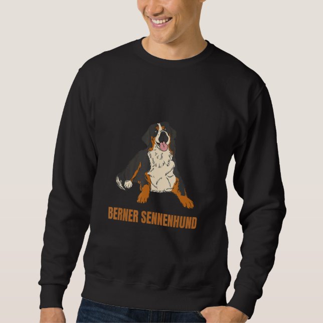 Bernese Mountain Dog Bernese Mountain Hund 1 Sweatshirt (Vorderseite)