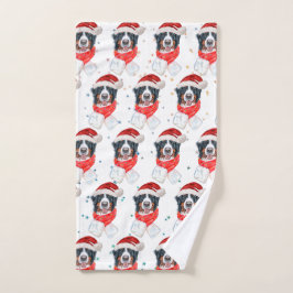 Bernese Mountain Dog Breed Christmas Handtuch
