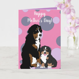 Bernese Mountain Dog Card Karte