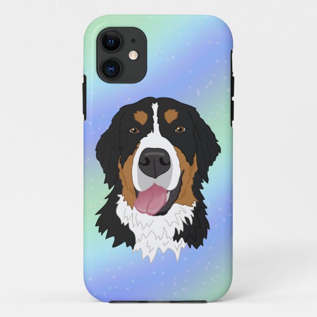 Bernese Mountain Dog Case-Mate iPhone Hülle (Rückseite)