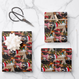 Bernese Mountain Dog Christmas Geschenkpapier Set