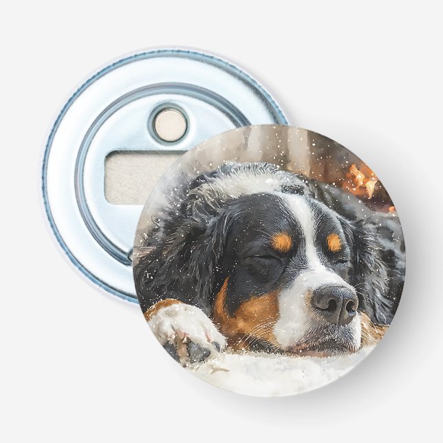 Bernese Mountain Dog Flaschenöffner (Vorderseite)