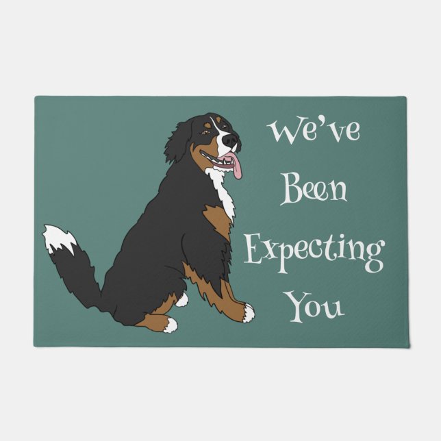 Bernese Mountain Dog Fußmatte (Vorderseite)