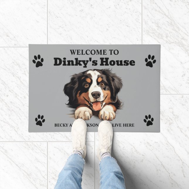 Bernese Mountain Dog Fußmatte (Indoor)