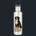 Bernese Mountain Dog Gentle Giant. Edelstahlflasche<br><div class="desc">Bernese Mountain Dog Gentle Giant.</div>
