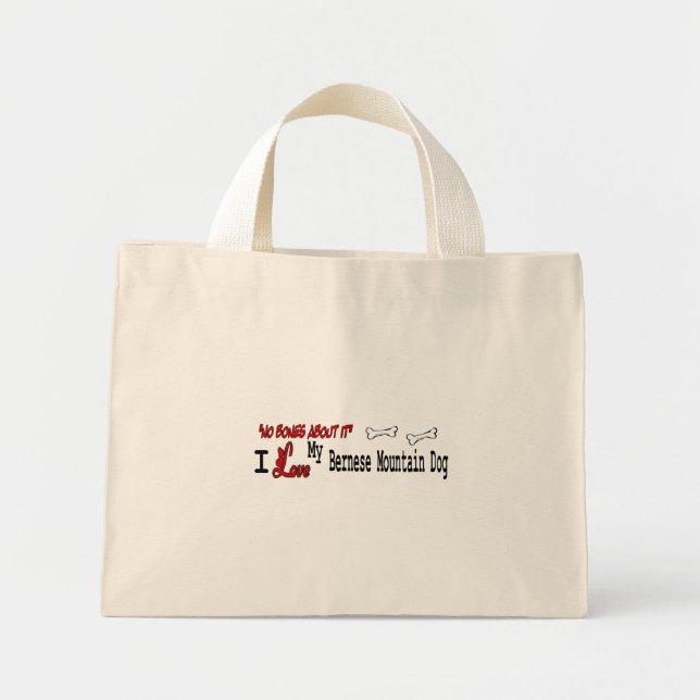 Bernese Mountain Dog Geschenke Mini Stoffbeutel (Vorne)
