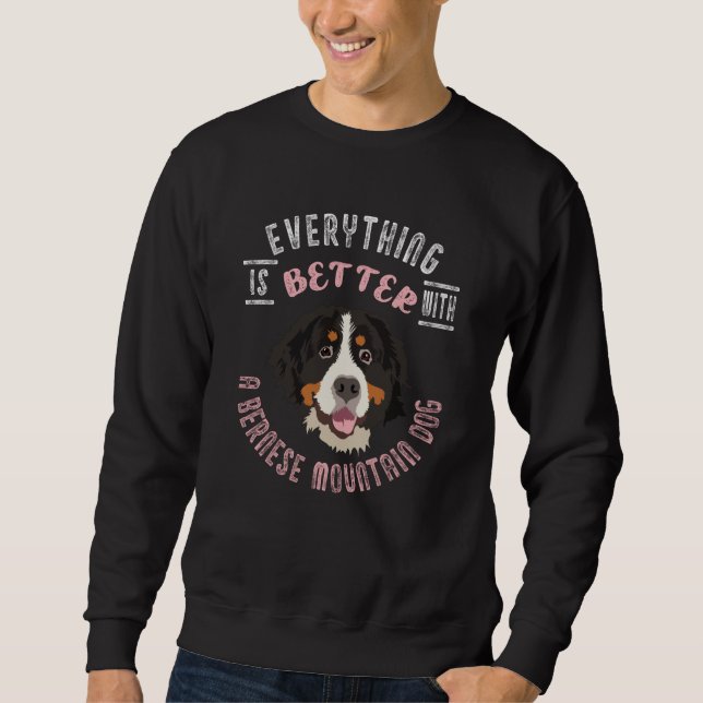 Bernese Mountain Dog Gift Sweatshirt (Vorderseite)