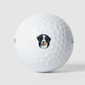 Bernese Mountain Dog Golfball