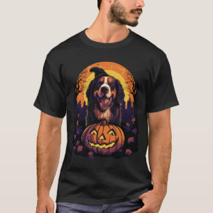 Bernese Mountain Dog Halloween T-Shirt