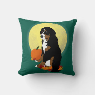 Bernese Mountain Dog Herbst Kissen