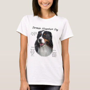 Bernese Mountain Dog History; alles über Berners T-Shirt