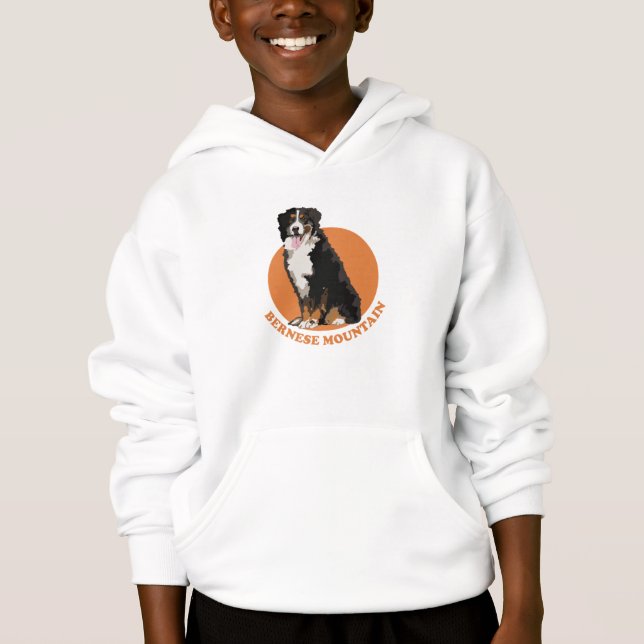 Bernese Mountain Dog Hoodie (Vorderseite)